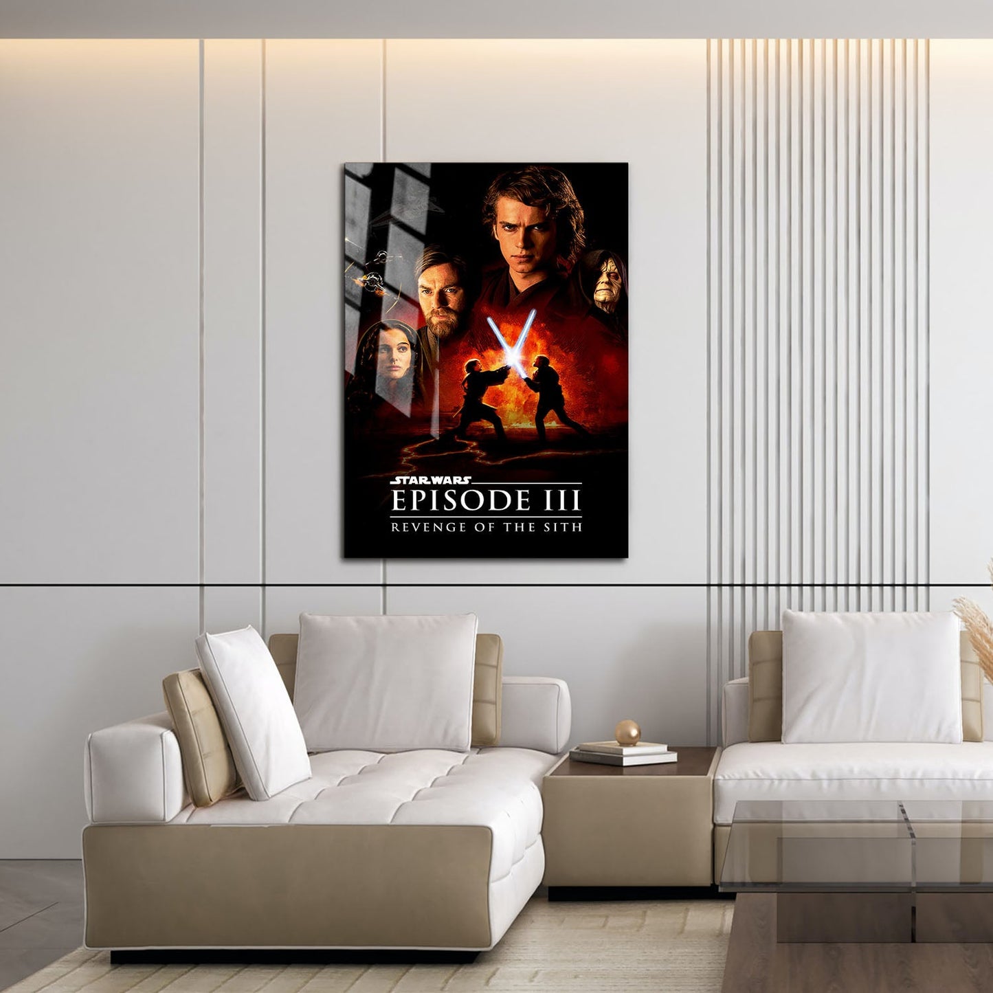 Flex Designs Metal Poster Star Wars Episode III - Revenge of the Sith 16 x 24" Home Goods - Movie 2005 Movie Metal Poster