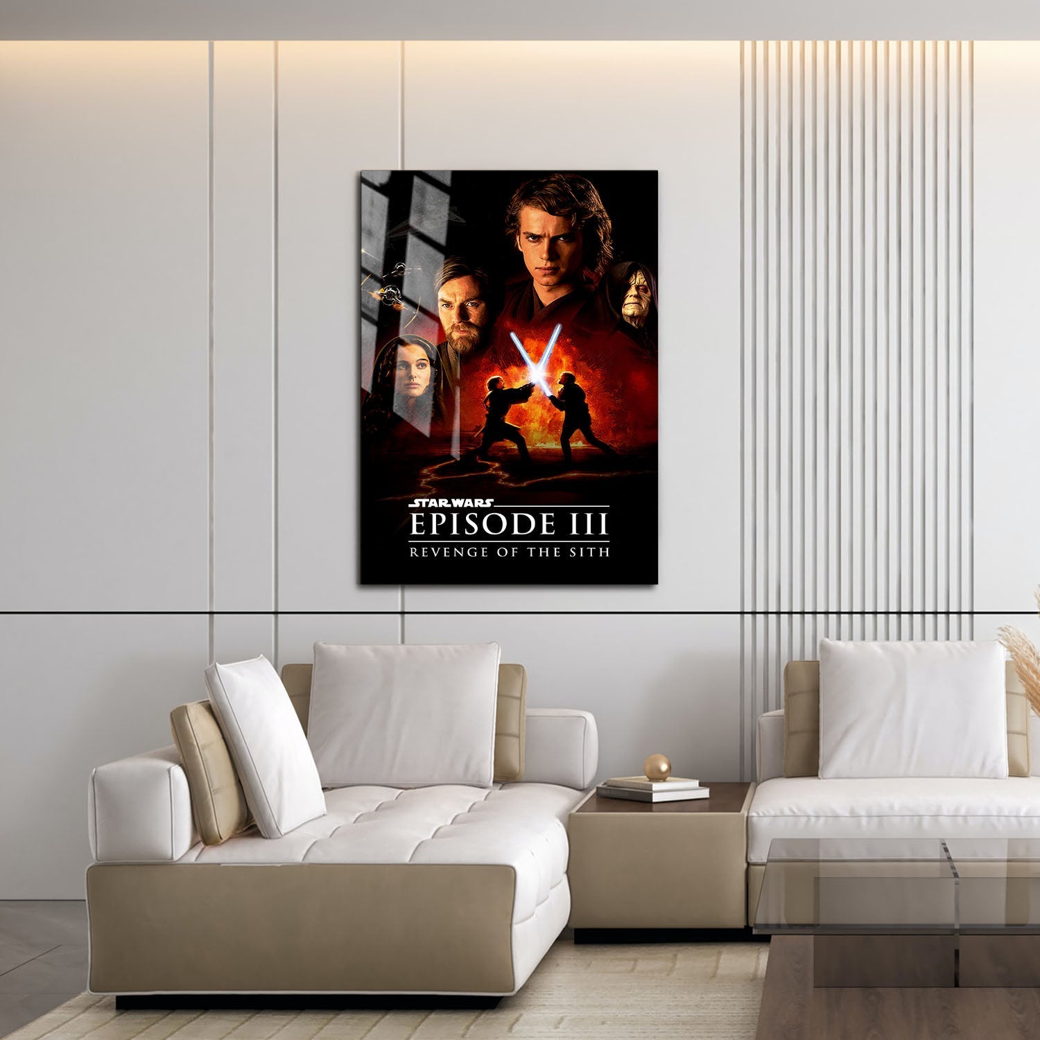 Flex Designs Metal Poster Star Wars Episode III - Revenge of the Sith 16 x 24" Home Goods - Movie 2005 Movie Metal Poster
