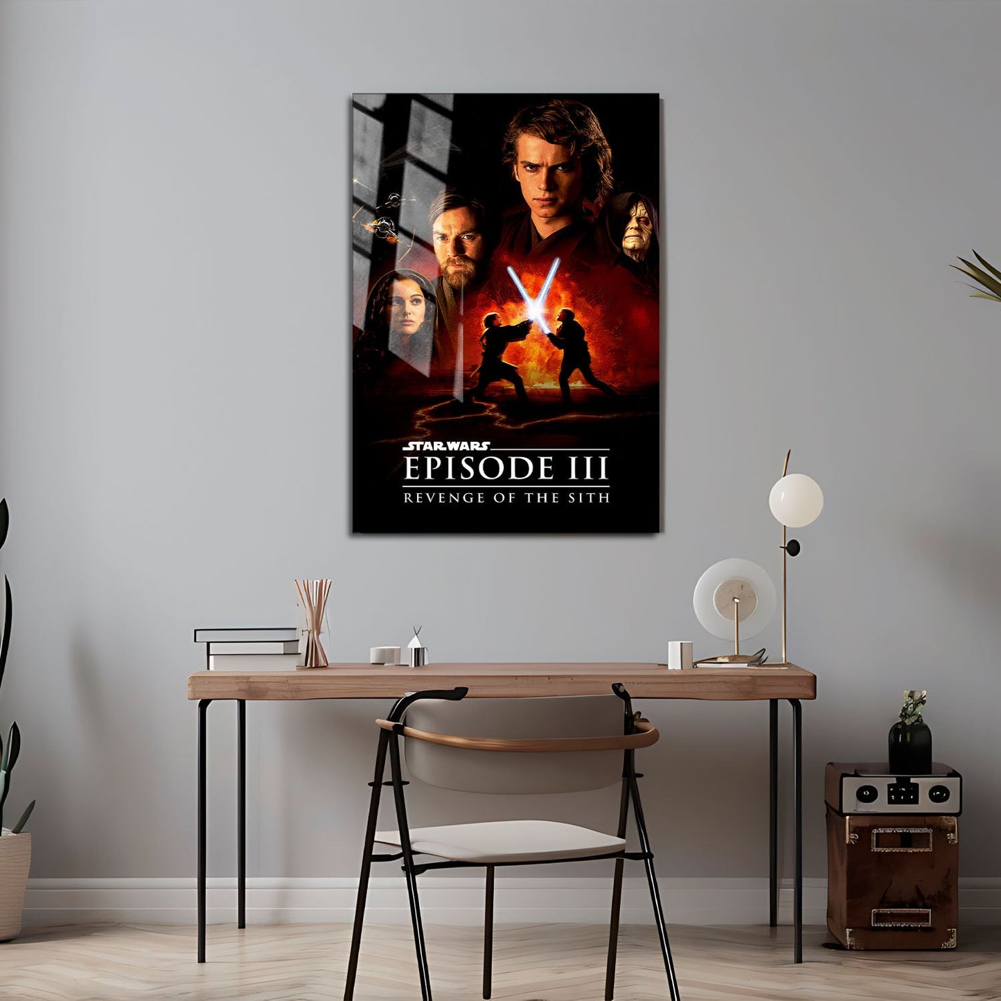 Flex Designs Metal Poster Star Wars Episode III - Revenge of the Sith 24 x 36" Home Goods - Movie 2005 Movie Metal Poster
