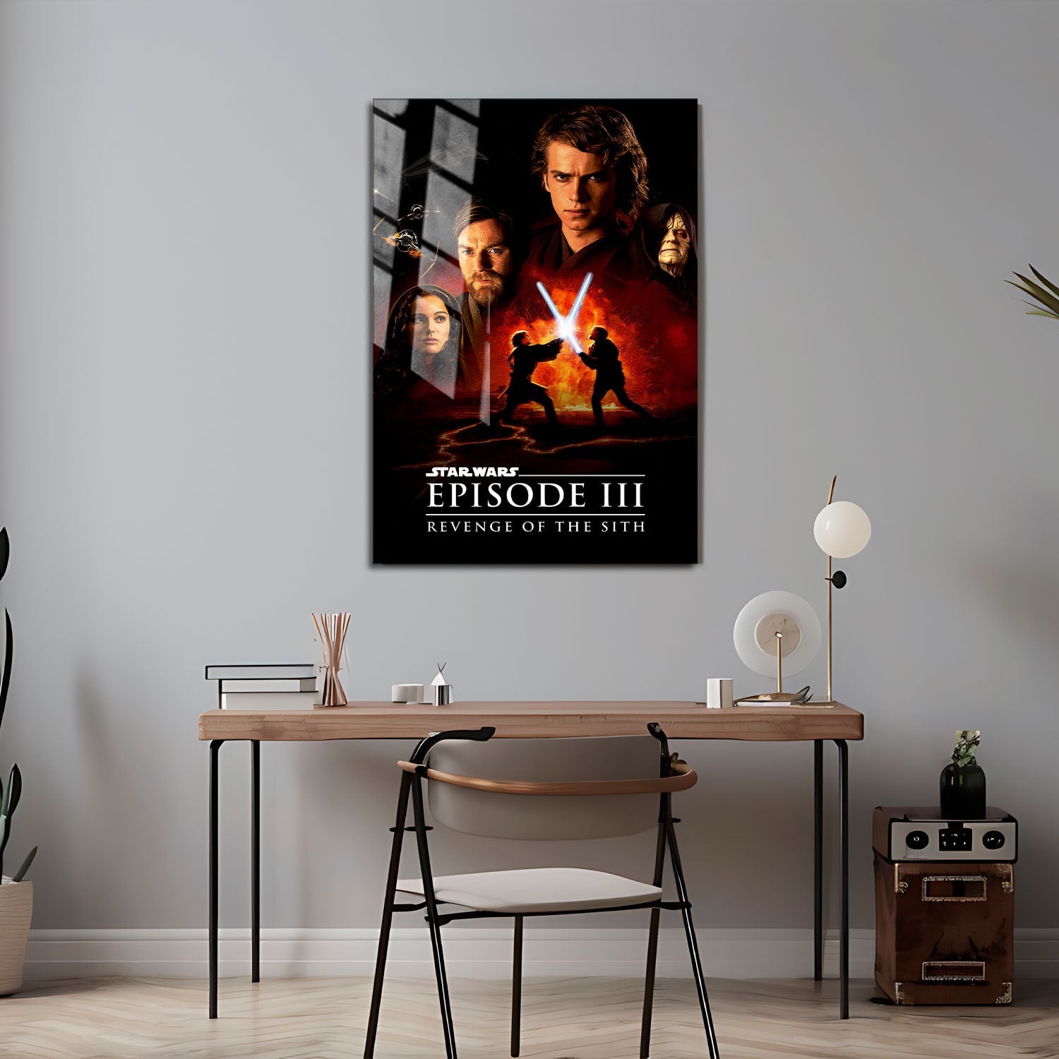 Flex Designs Metal Poster Star Wars Episode III - Revenge of the Sith 24 x 36" Home Goods - Movie 2005 Movie Metal Poster