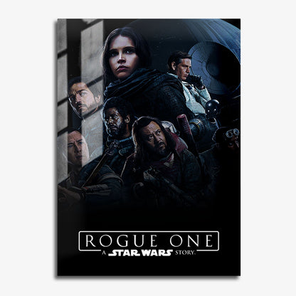 Flex Designs Metal Poster Rogue One A Star Wars Story 11 x 17" Home Goods - Movie 2016 Movie Metal Poster