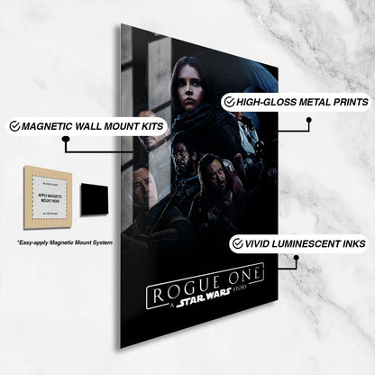 Flex Designs Metal Poster Rogue One A Star Wars Story 16 x 24" Home Goods - Movie 2016 Movie Metal Poster