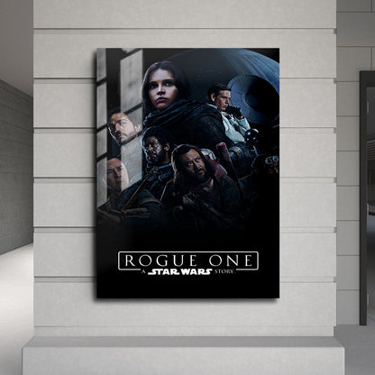 Flex Designs Metal Poster Rogue One A Star Wars Story 24 x 36" Home Goods - Movie 2016 Movie Metal Poster