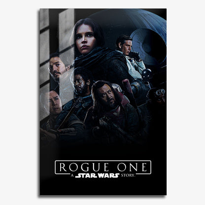 Flex Designs Metal Poster Rogue One A Star Wars Story 11 x 17" Home Goods - Movie 2016 Movie Metal Poster