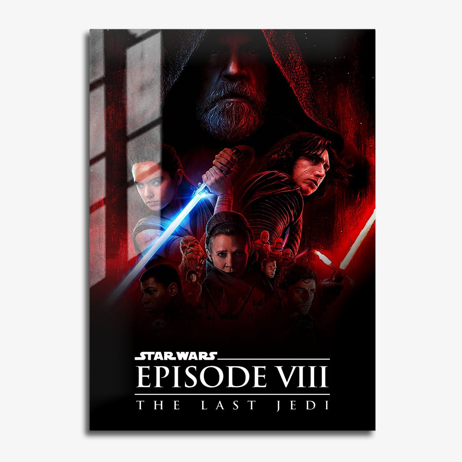 Flex Designs Metal Poster Star Wars Episode VIII - The Last Jedi 11 x 17" Home Goods - Movie 2017 Movie Metal Poster