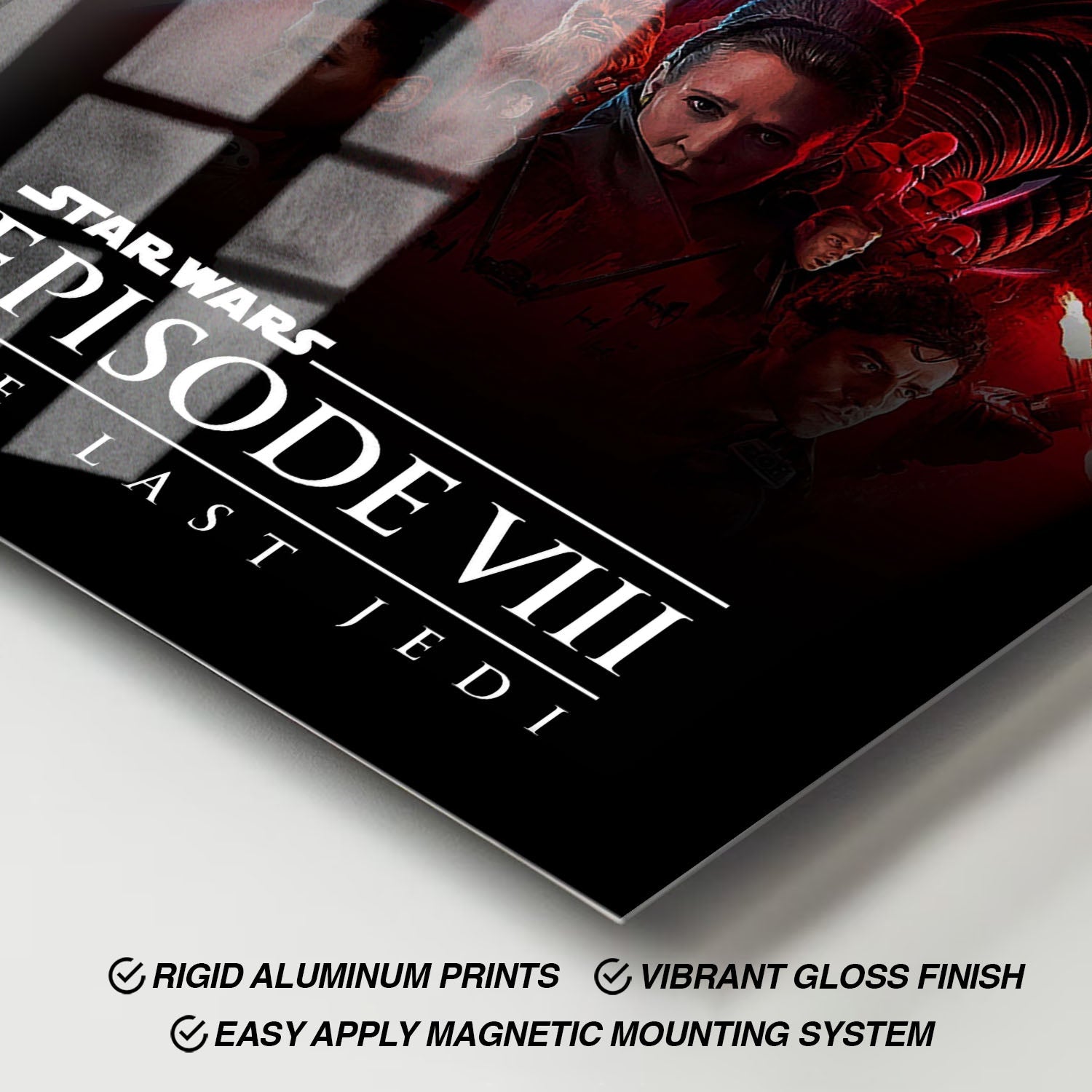 Flex Designs Metal Poster Star Wars Episode VIII - The Last Jedi 11 x 17" Home Goods - Movie 2017 Movie Metal Poster