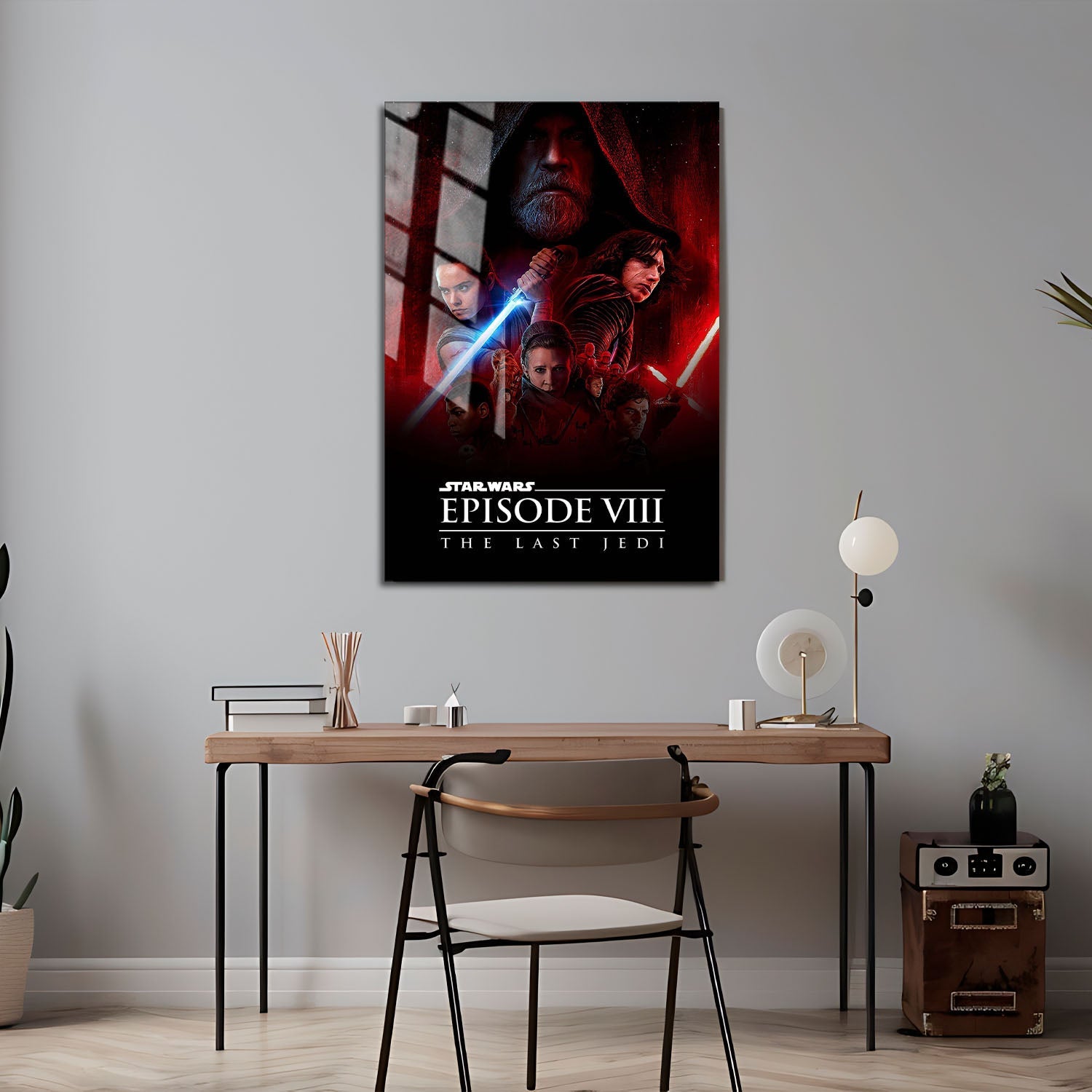 Flex Designs Metal Poster Star Wars Episode VIII - The Last Jedi 24 x 36" Home Goods - Movie 2017 Movie Metal Poster