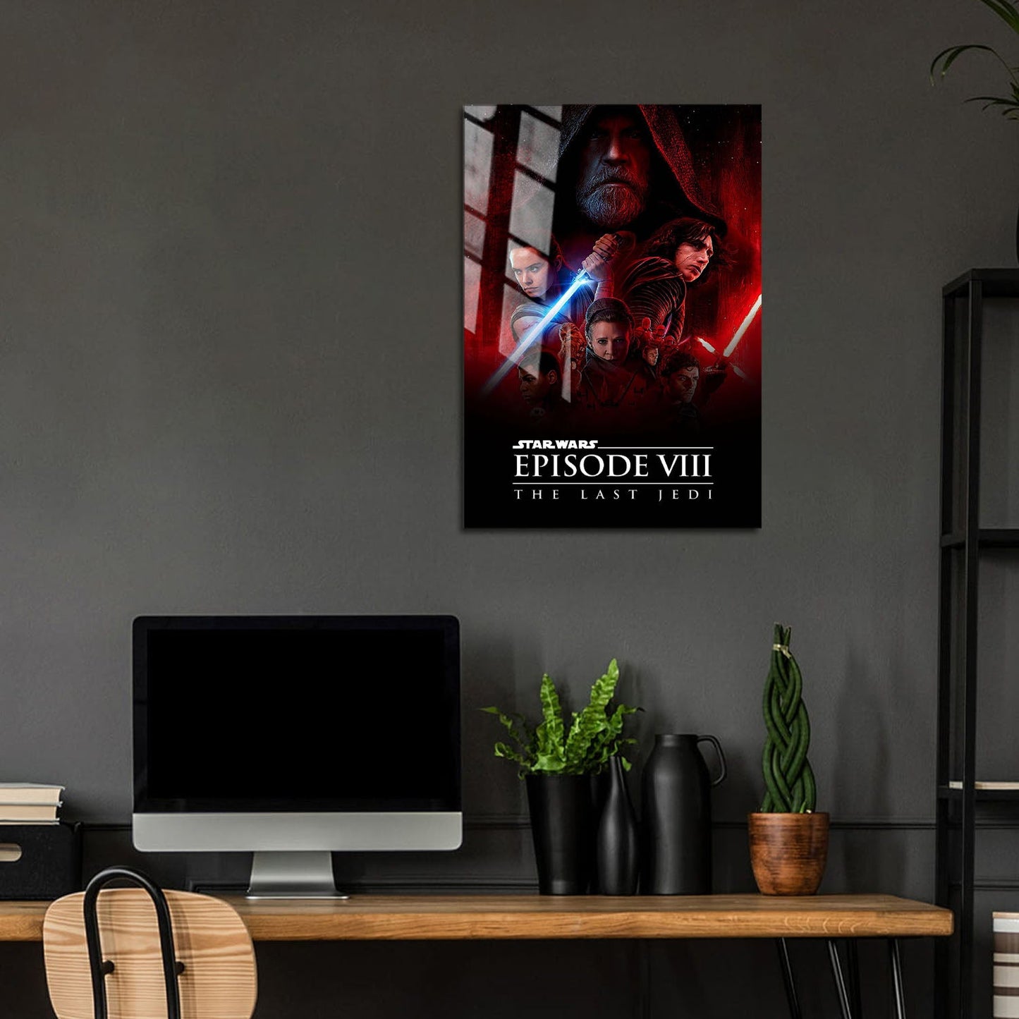 Flex Designs Metal Poster Star Wars Episode VIII - The Last Jedi 5 x 7" Home Goods - Movie 2017 Movie Metal Poster
