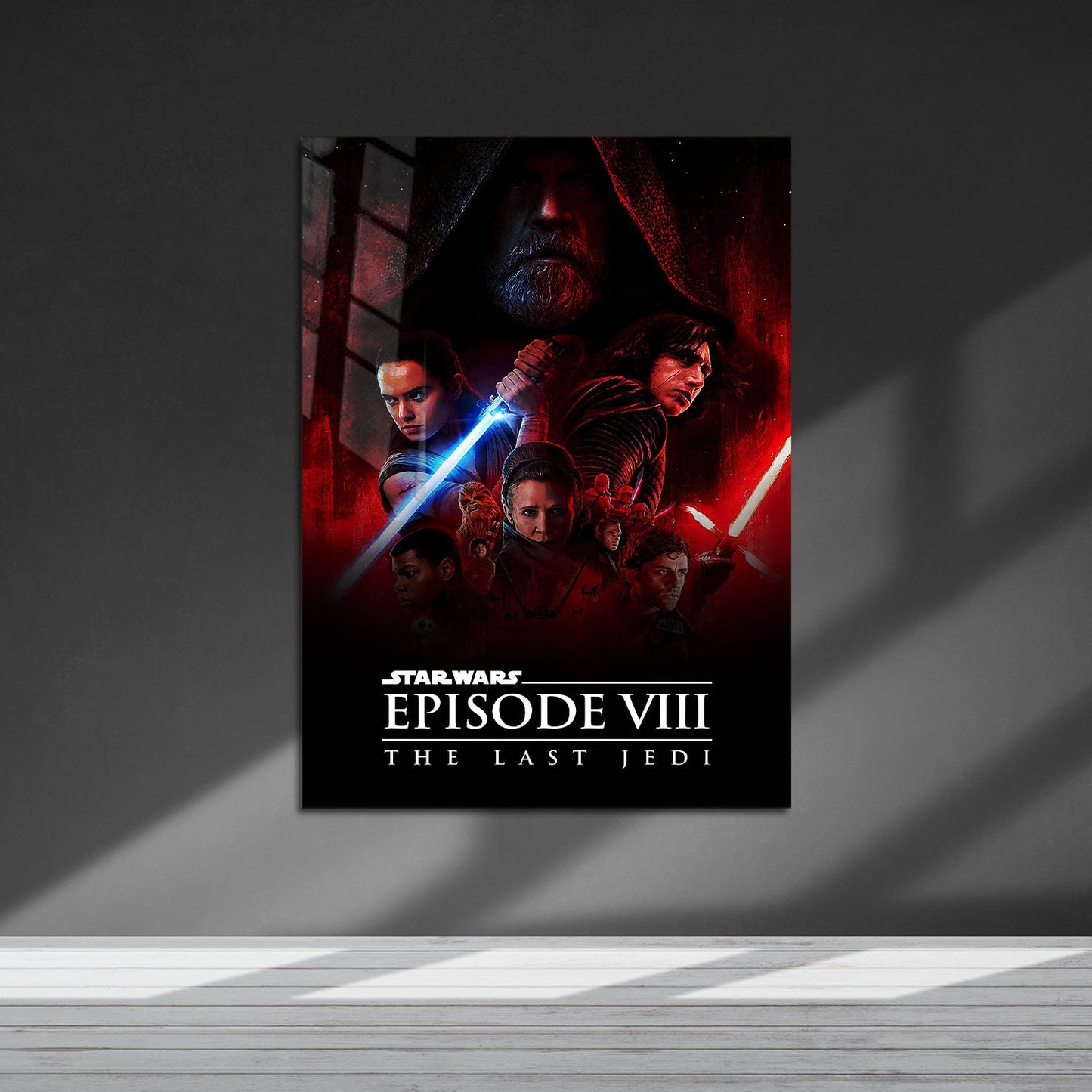 Flex Designs Metal Poster Star Wars Episode VIII - The Last Jedi 5 x 7" Home Goods - Movie 2017 Movie Metal Poster