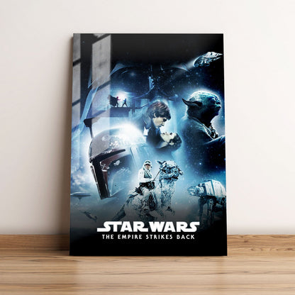 Star Wars Episode V - The Empire Strikes Back Classic Movie Metal Poster