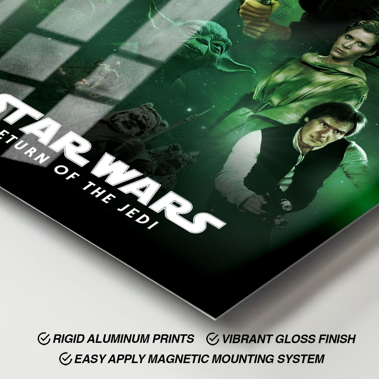 Flex Designs Metal Poster Star Wars Episode VI - Return of the Jedi Classic 11 x 17" Home Goods - Movie 1983 Movie Metal Poster