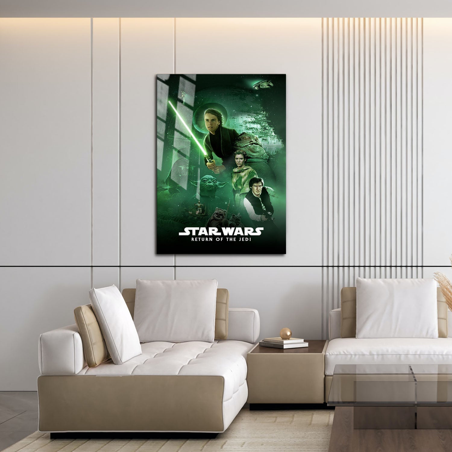 Flex Designs Metal Poster Star Wars Episode VI - Return of the Jedi Classic 16 x 24" Home Goods - Movie 1983 Movie Metal Poster