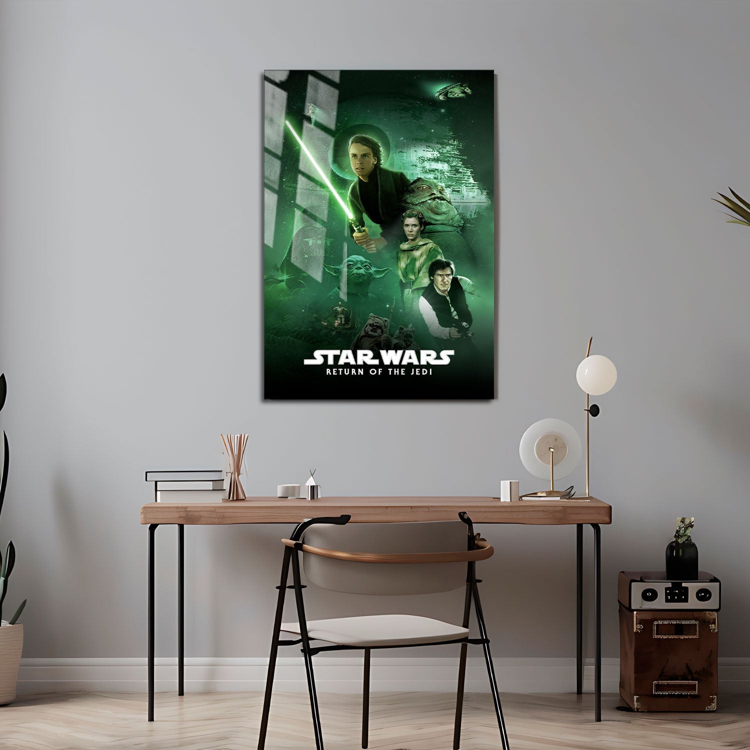 Flex Designs Metal Poster Star Wars Episode VI - Return of the Jedi Classic 24 x 36" Home Goods - Movie 1983 Movie Metal Poster