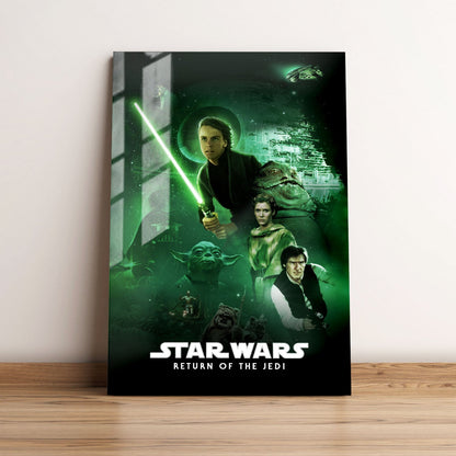 Star Wars Episode VI - Return of the Jedi Classic Movie Metal Poster