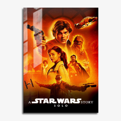 Flex Designs Metal Poster Solo A Star Wars Story Classic 11 x 17" Home Goods - Movie 2018 Movie Metal Poster