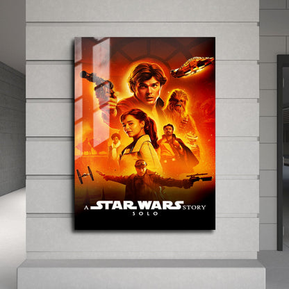 Flex Designs Metal Poster Solo A Star Wars Story Classic 24 x 36" Home Goods - Movie 2018 Movie Metal Poster