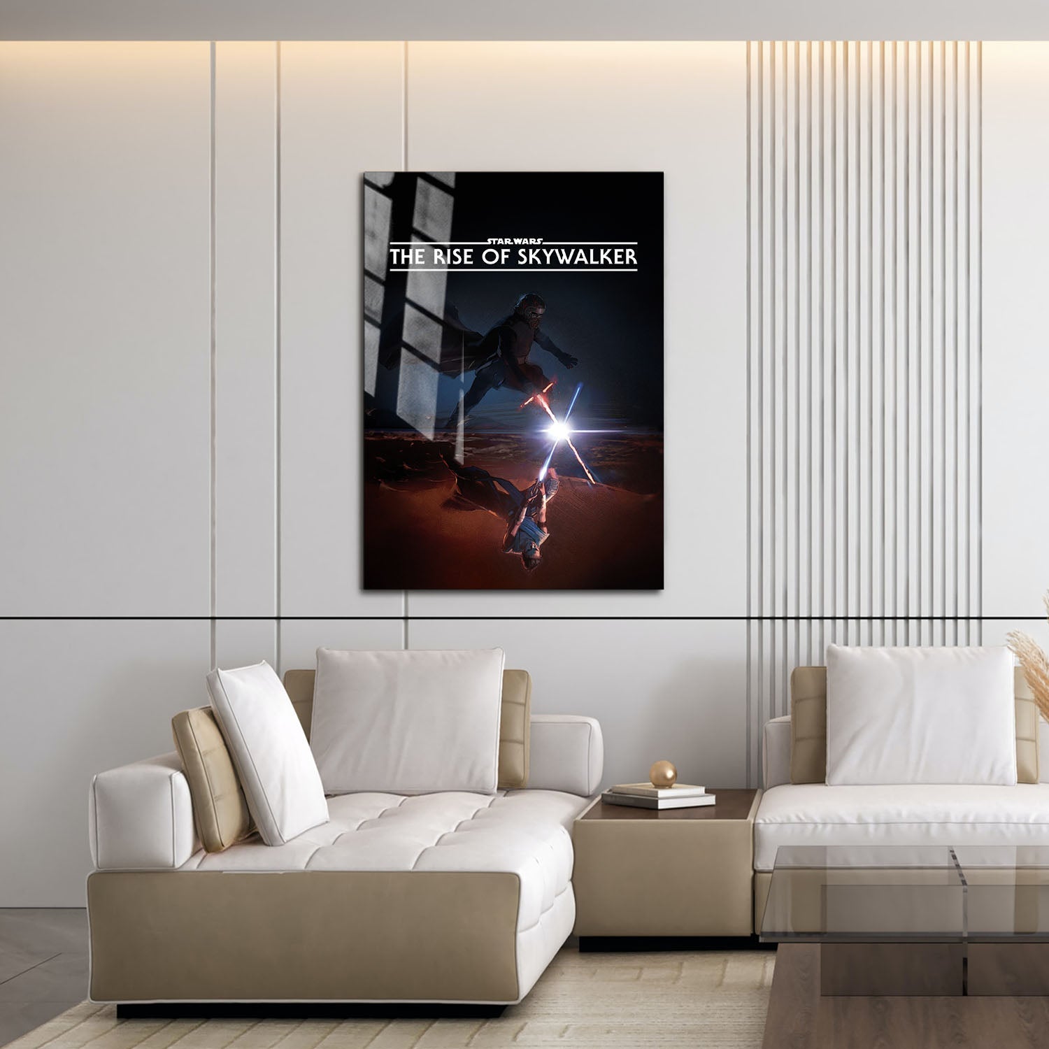 Flex Designs Metal Poster Star Wars Episode IX - The Rise of Skywalker Minimalist 16 x 24" Home Goods - Movie 2019 Movie Metal Poster