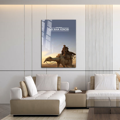 Flex Designs Metal Poster Star Wars Obi-Wan Kenobi Minimalist 16 x 24" Home Goods - TV Show 2022 TV Show Metal Poster
