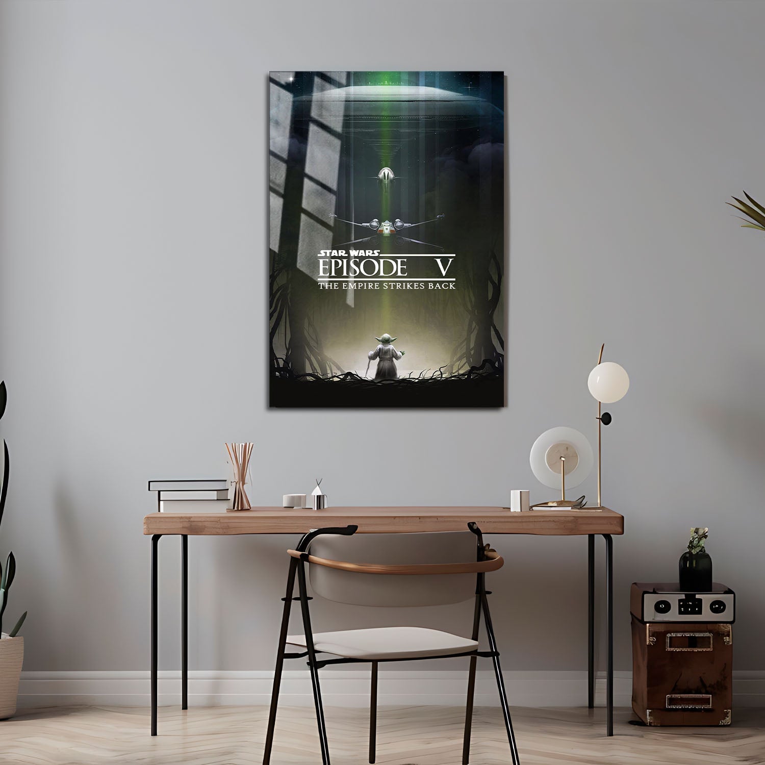 Flex Designs Metal Poster Star Wars Episode V - The Empire Strikes Back Theatrical 24 x 36" Home Goods - Movie 1980 Movie Metal Poster