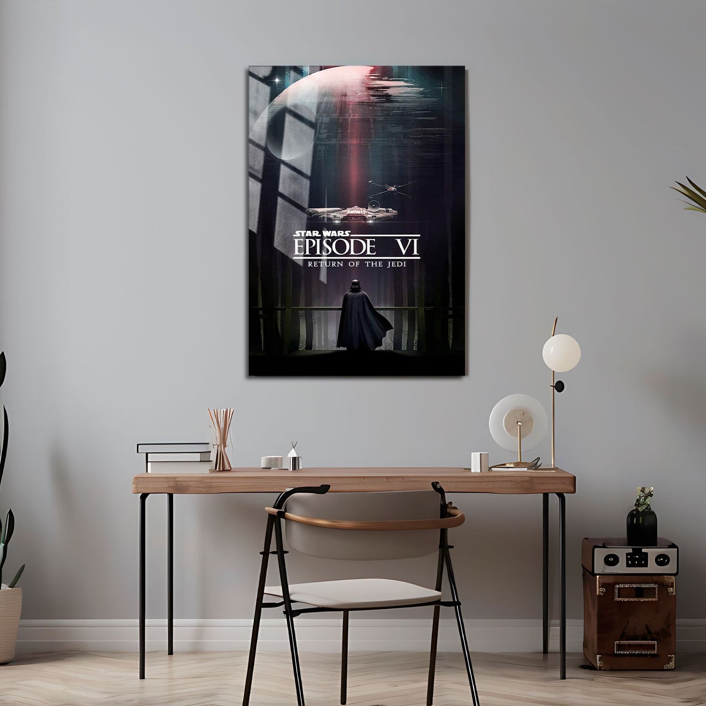 Flex Designs Metal Poster Star Wars Episode VI - Return of the Jedi Theatrical 24 x 36" Home Goods - Movie 1983 Movie Metal Poster