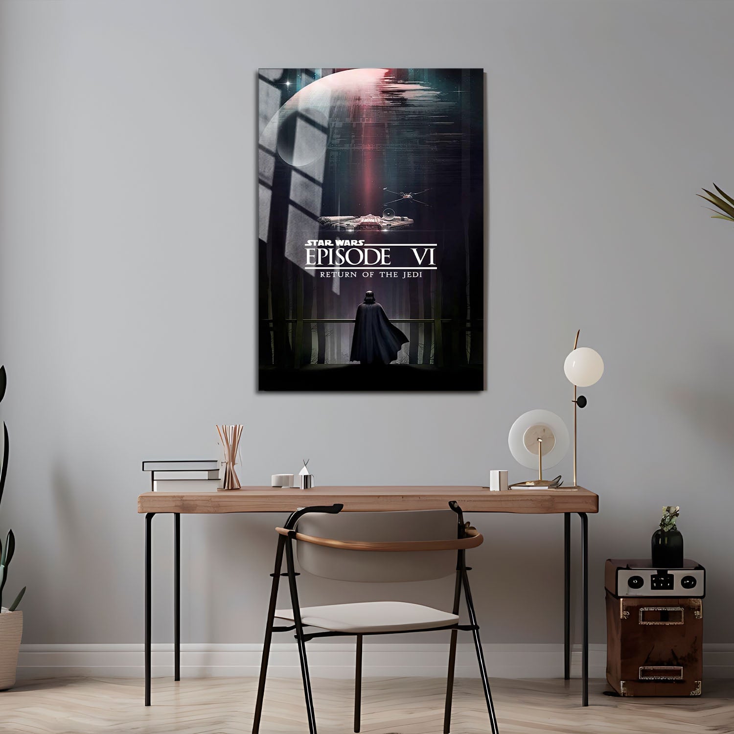Flex Designs Metal Poster Star Wars Episode VI - Return of the Jedi Theatrical 24 x 36" Home Goods - Movie 1983 Movie Metal Poster