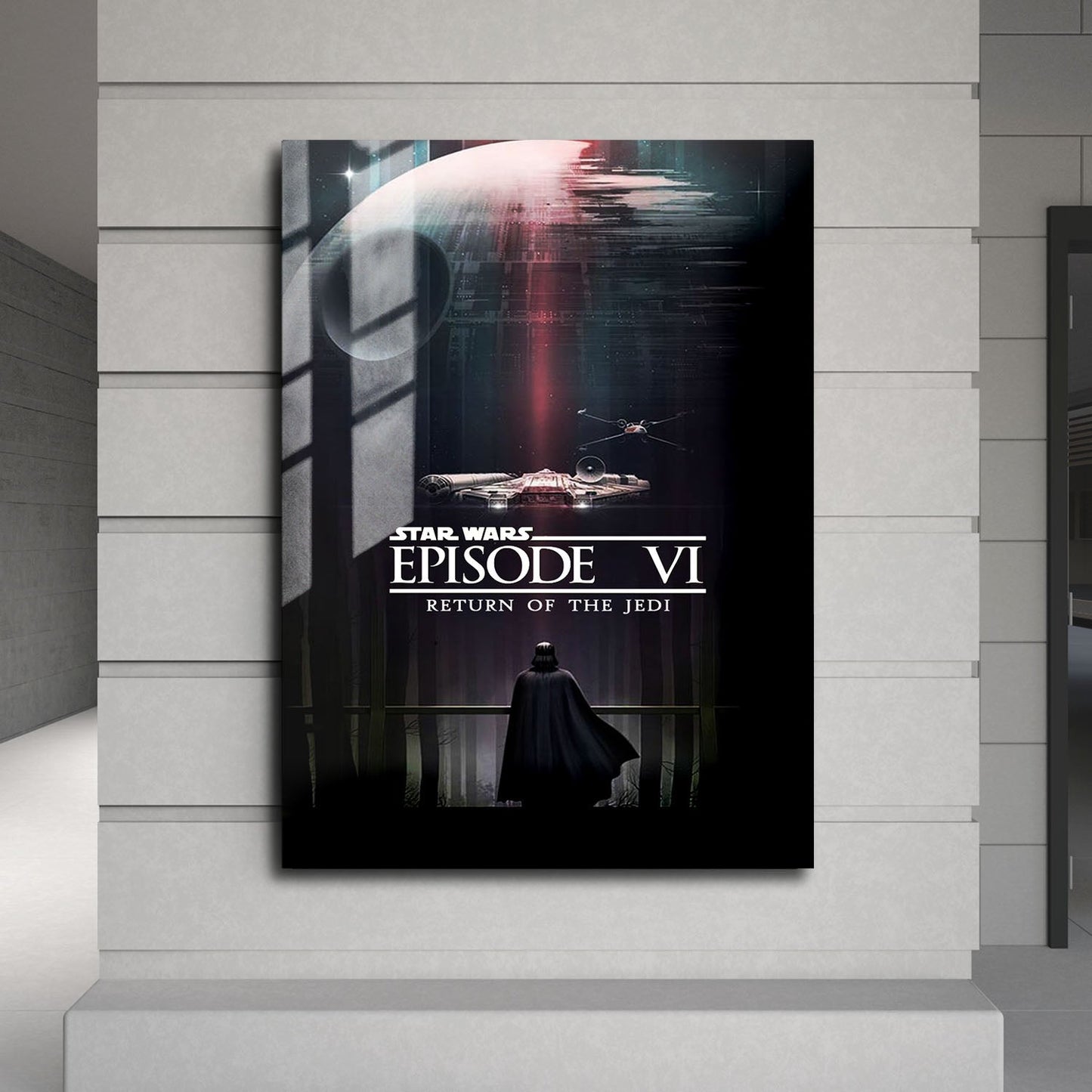 Flex Designs Metal Poster Star Wars Episode VI - Return of the Jedi Theatrical 24 x 36" Home Goods - Movie 1983 Movie Metal Poster