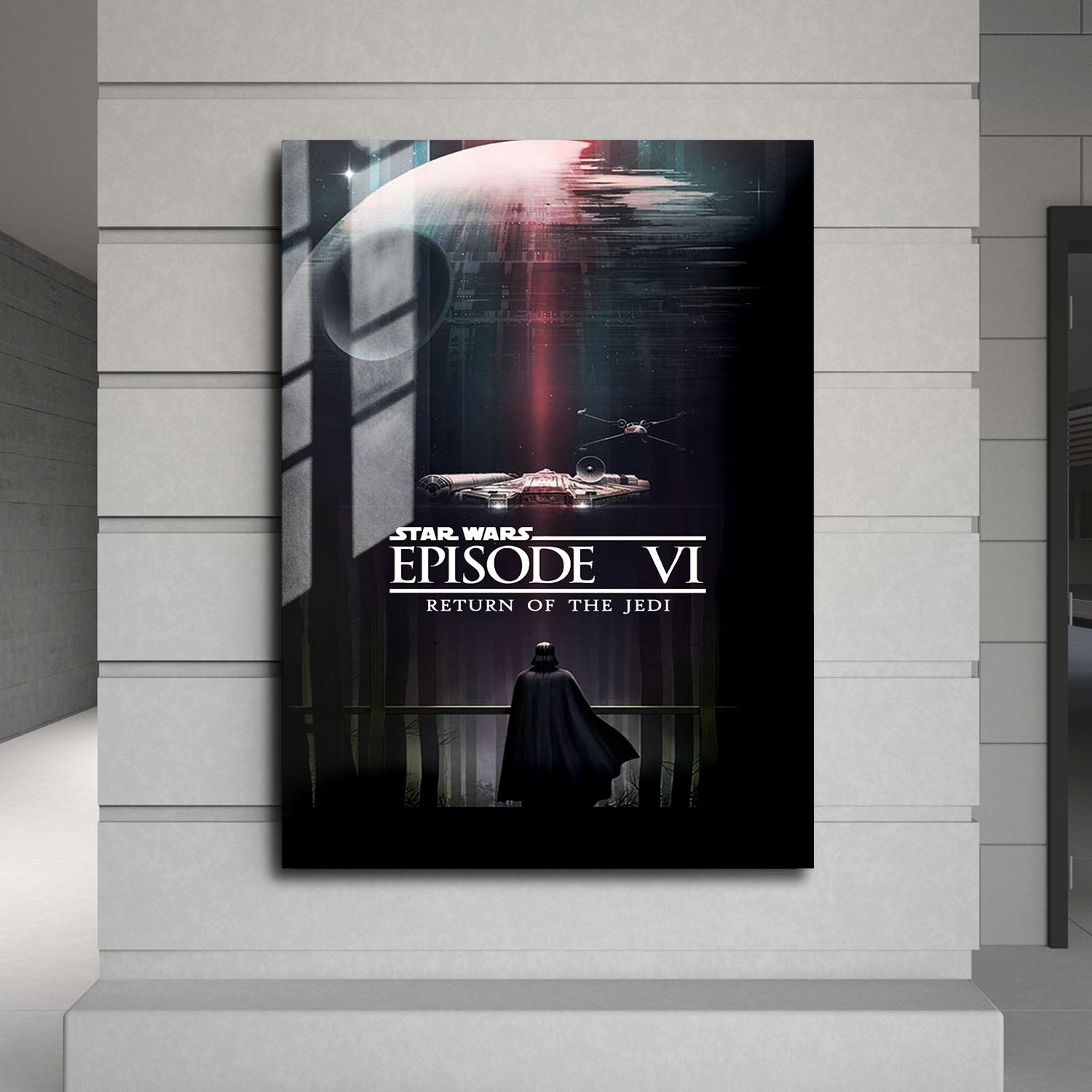 Flex Designs Metal Poster Star Wars Episode VI - Return of the Jedi Theatrical 24 x 36" Home Goods - Movie 1983 Movie Metal Poster