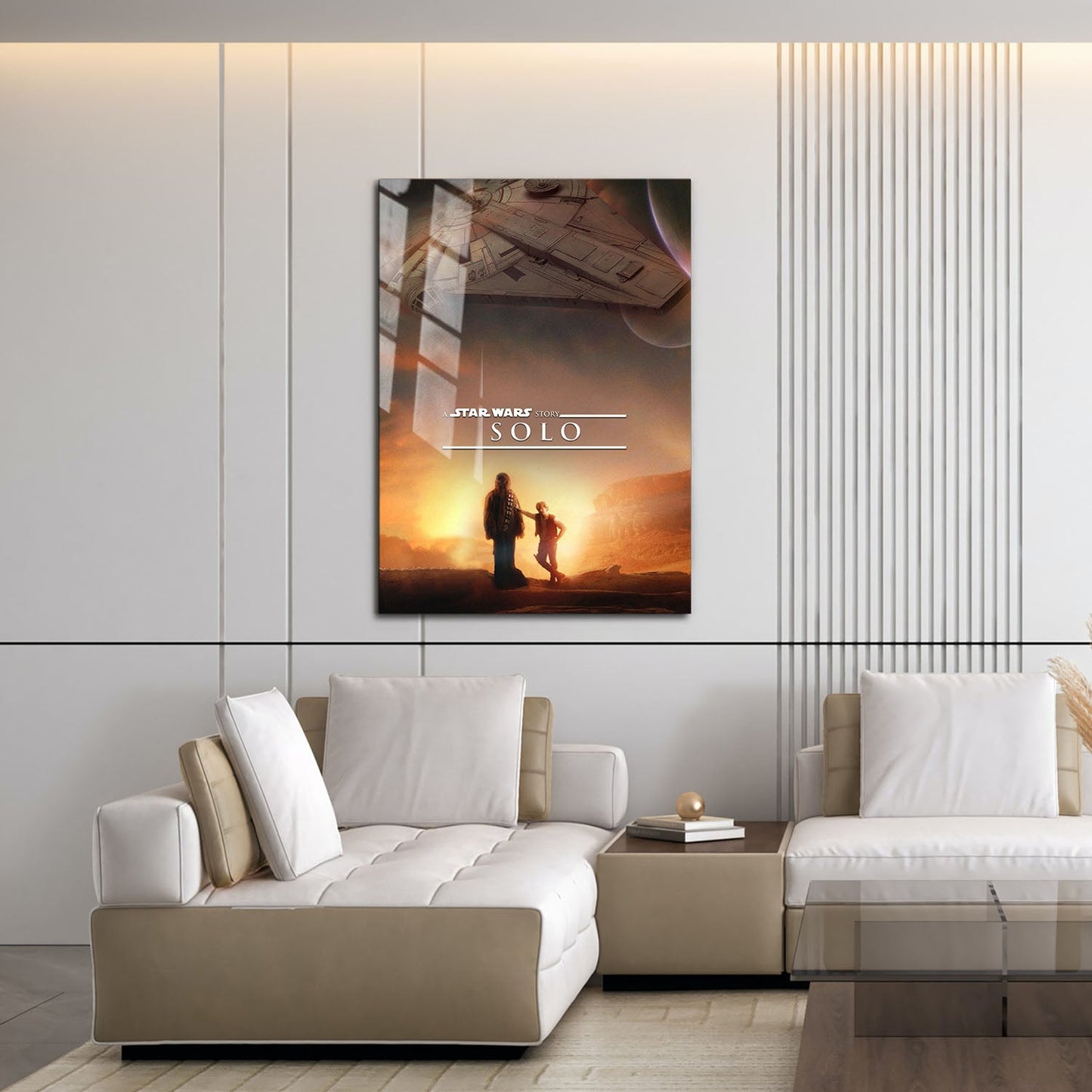 Flex Designs Metal Poster Solo A Star Wars Story Theatrical 16 x 24" Home Goods - Movie 2018 Movie Metal Poster