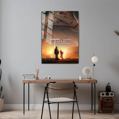 Flex Designs Metal Poster Solo A Star Wars Story Theatrical 24 x 36" Home Goods - Movie 2018 Movie Metal Poster