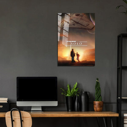 Flex Designs Metal Poster Solo A Star Wars Story Theatrical 5 x 7" Home Goods - Movie 2018 Movie Metal Poster