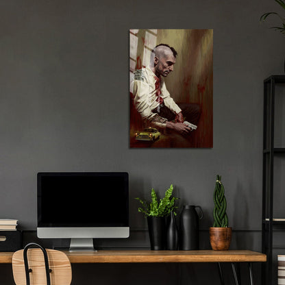 Flex Designs Metal Poster Taxi Driver Key Art 5 x 7" Home Goods - Movie 1976 Movie Metal Poster