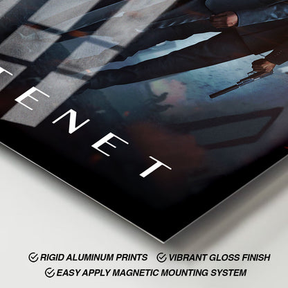 Flex Designs Metal Poster Tenet 11 x 17" Home Goods - Movie 2020 Movie Metal Poster