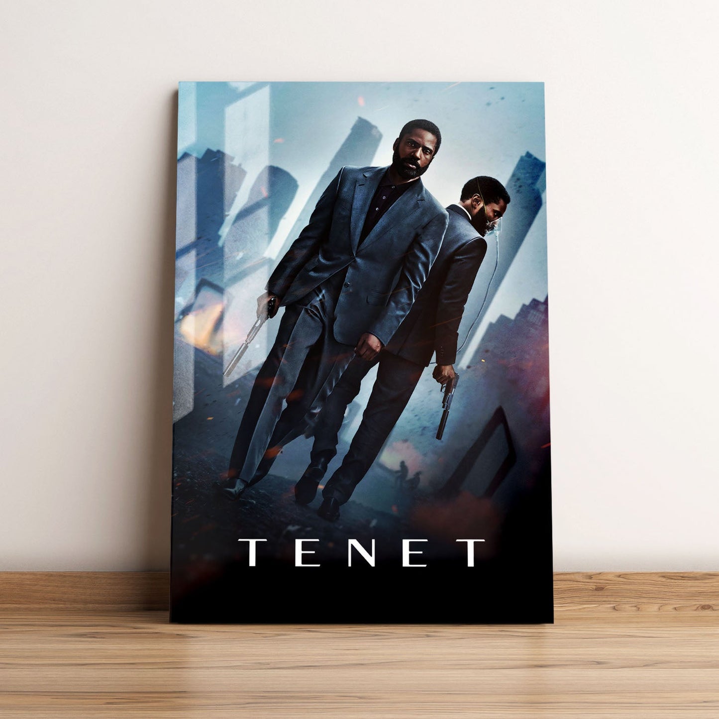 Tenet Movie Metal Poster