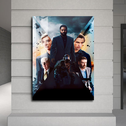 Flex Designs Metal Poster Tenet Key Art 24 x 36" Home Goods - Movie 2020 Movie Metal Poster