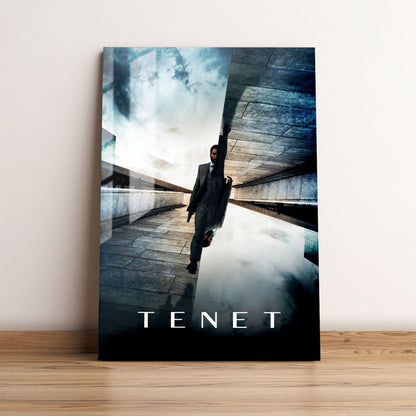 Tenet Theatrical Movie Metal Poster