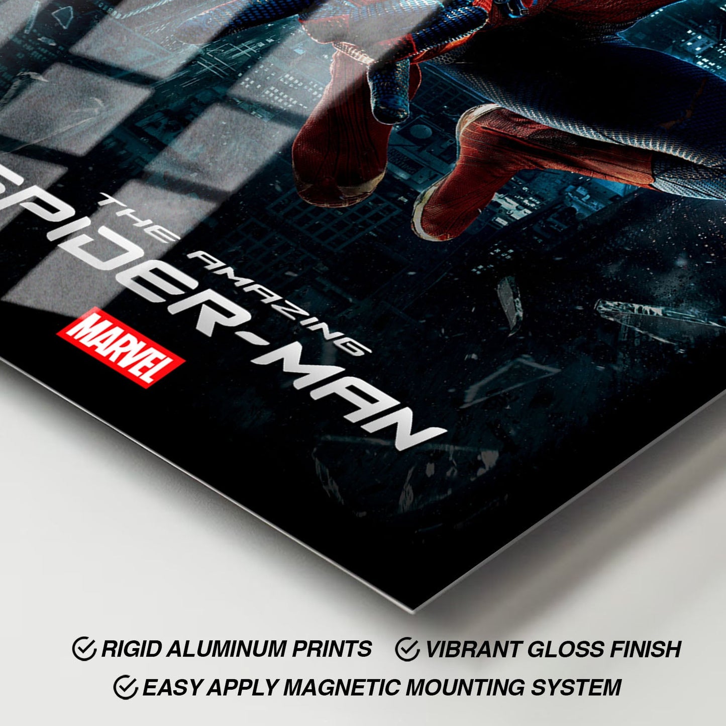 Flex Designs Metal Poster The Amazing Spider-Man 11 x 17" Home Goods - Movie 2012 Movie Metal Poster