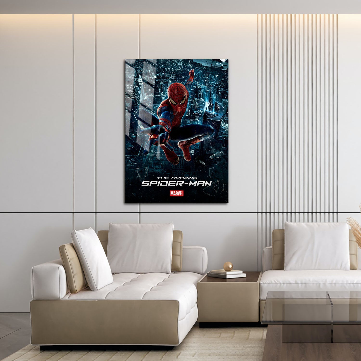 Flex Designs Metal Poster The Amazing Spider-Man 16 x 24" Home Goods - Movie 2012 Movie Metal Poster