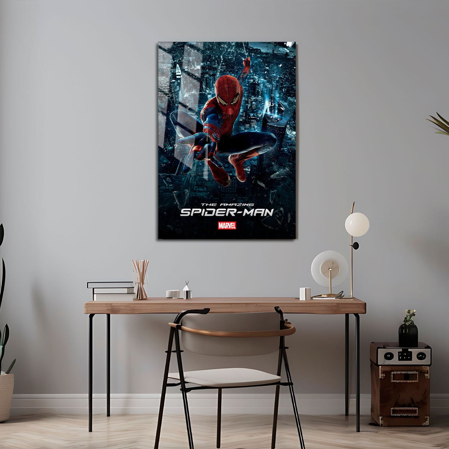 Flex Designs Metal Poster The Amazing Spider-Man 24 x 36" Home Goods - Movie 2012 Movie Metal Poster