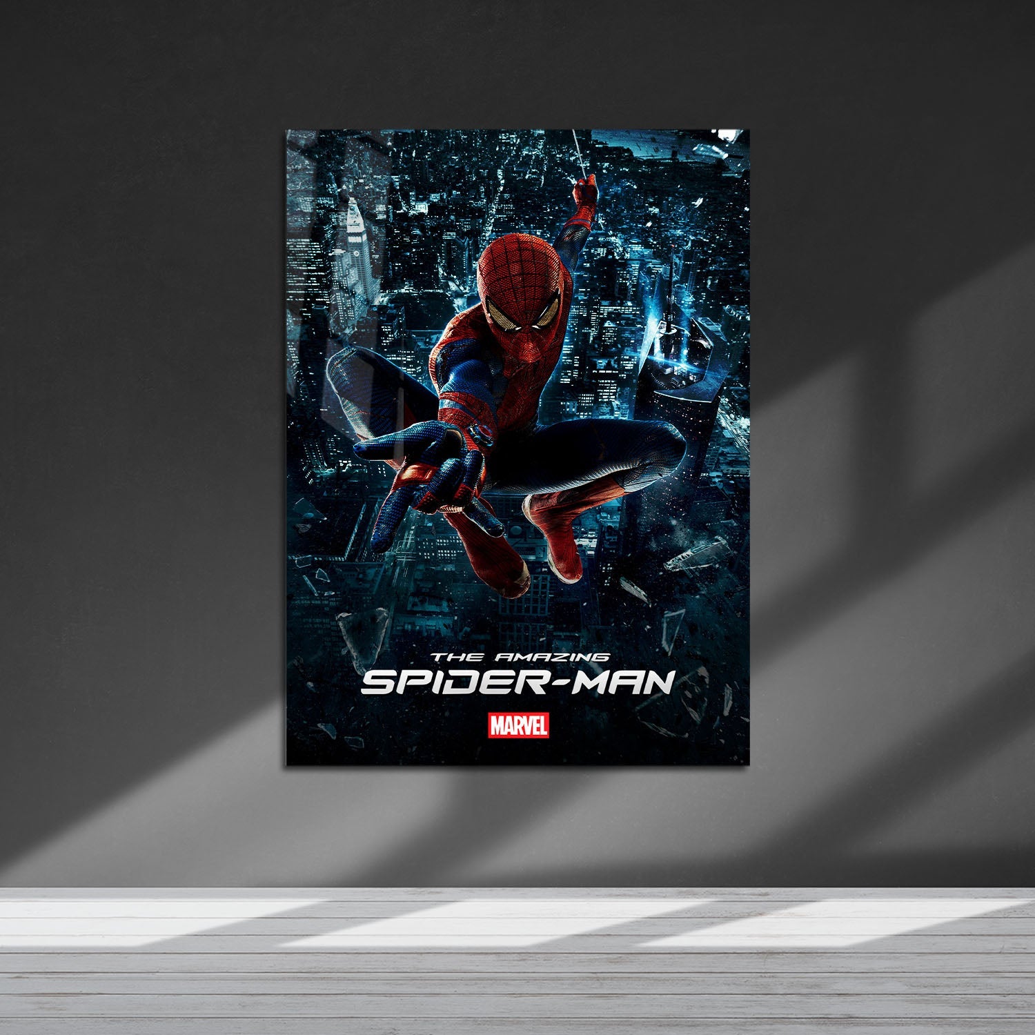 Flex Designs Metal Poster The Amazing Spider-Man 5 x 7" Home Goods - Movie 2012 Movie Metal Poster