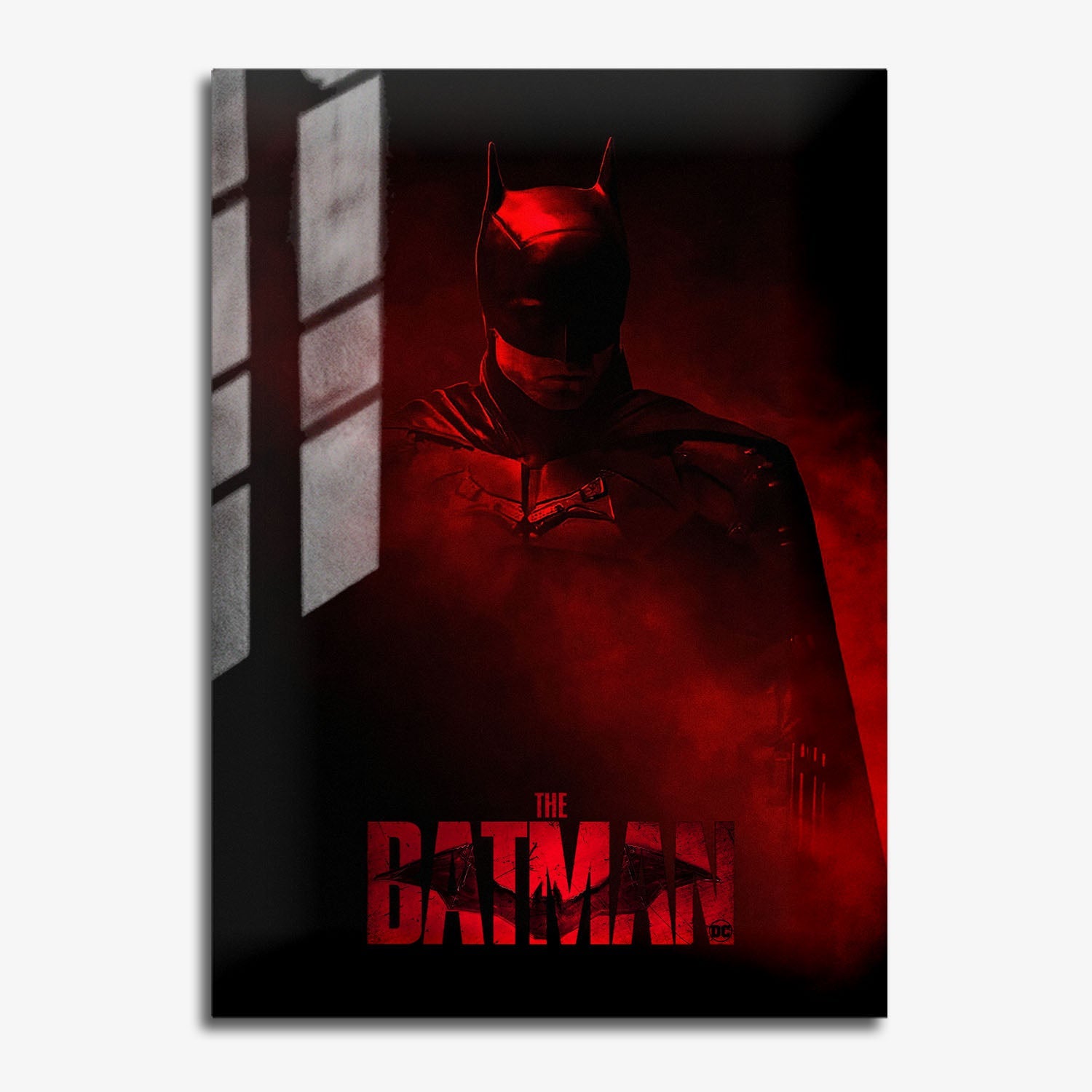 Flex Designs Metal Poster The Batman Cinematic 11 x 17" Home Goods - Movie 2022 Movie Metal Poster