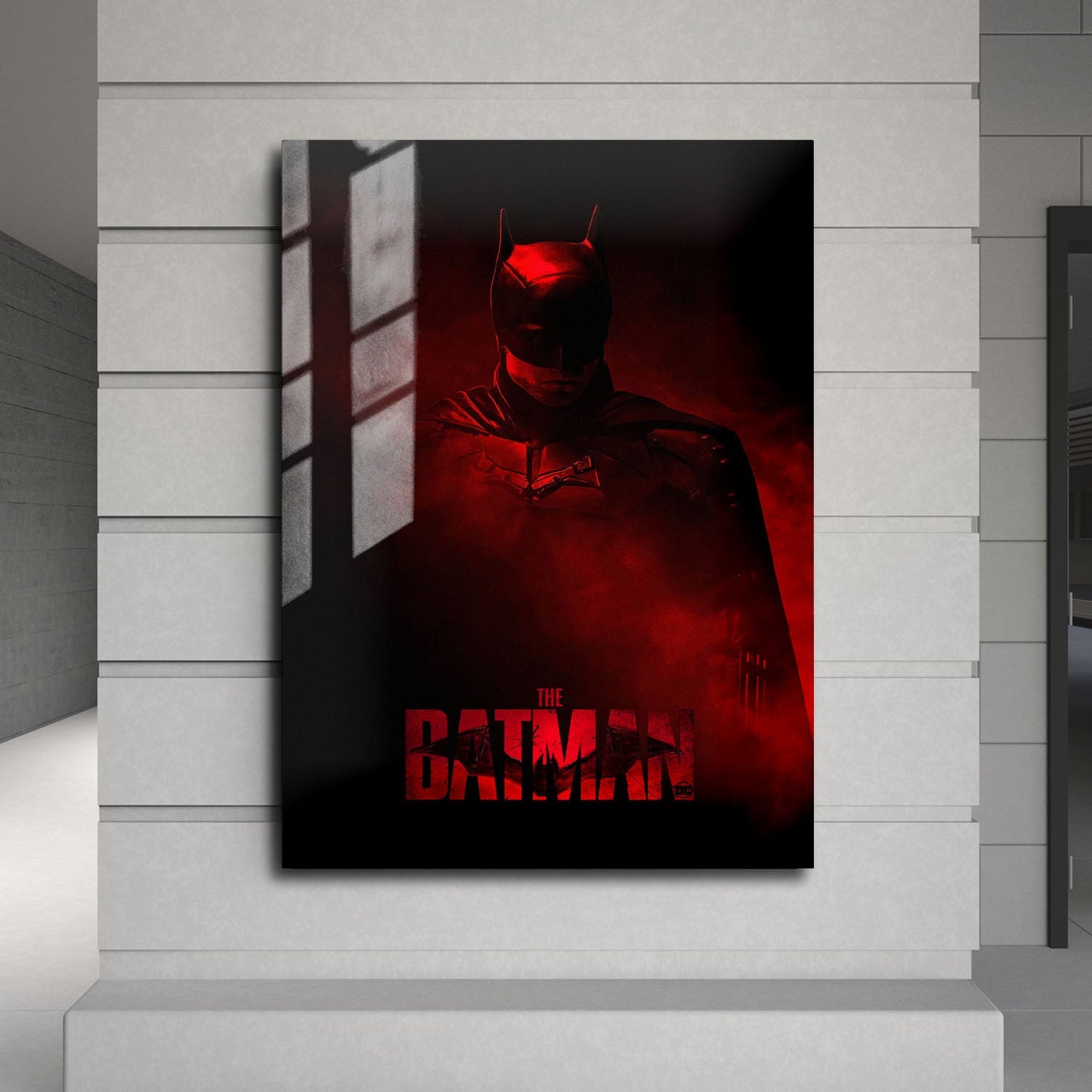 Flex Designs Metal Poster The Batman Cinematic 24 x 36" Home Goods - Movie 2022 Movie Metal Poster