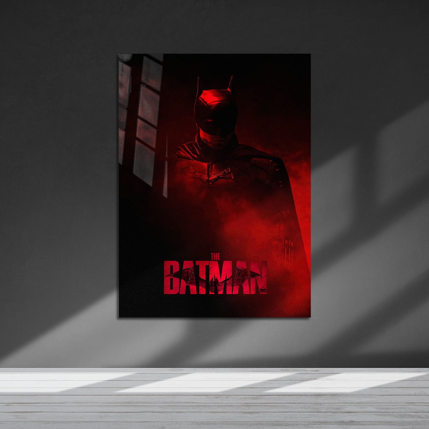 Flex Designs Metal Poster The Batman Cinematic 5 x 7" Home Goods - Movie 2022 Movie Metal Poster