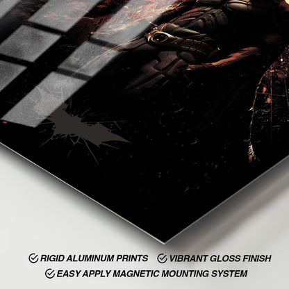 Flex Designs Metal Poster The Dark Knight Rises Textless 11 x 17" Home Goods - Movie 2012 Movie Metal Poster