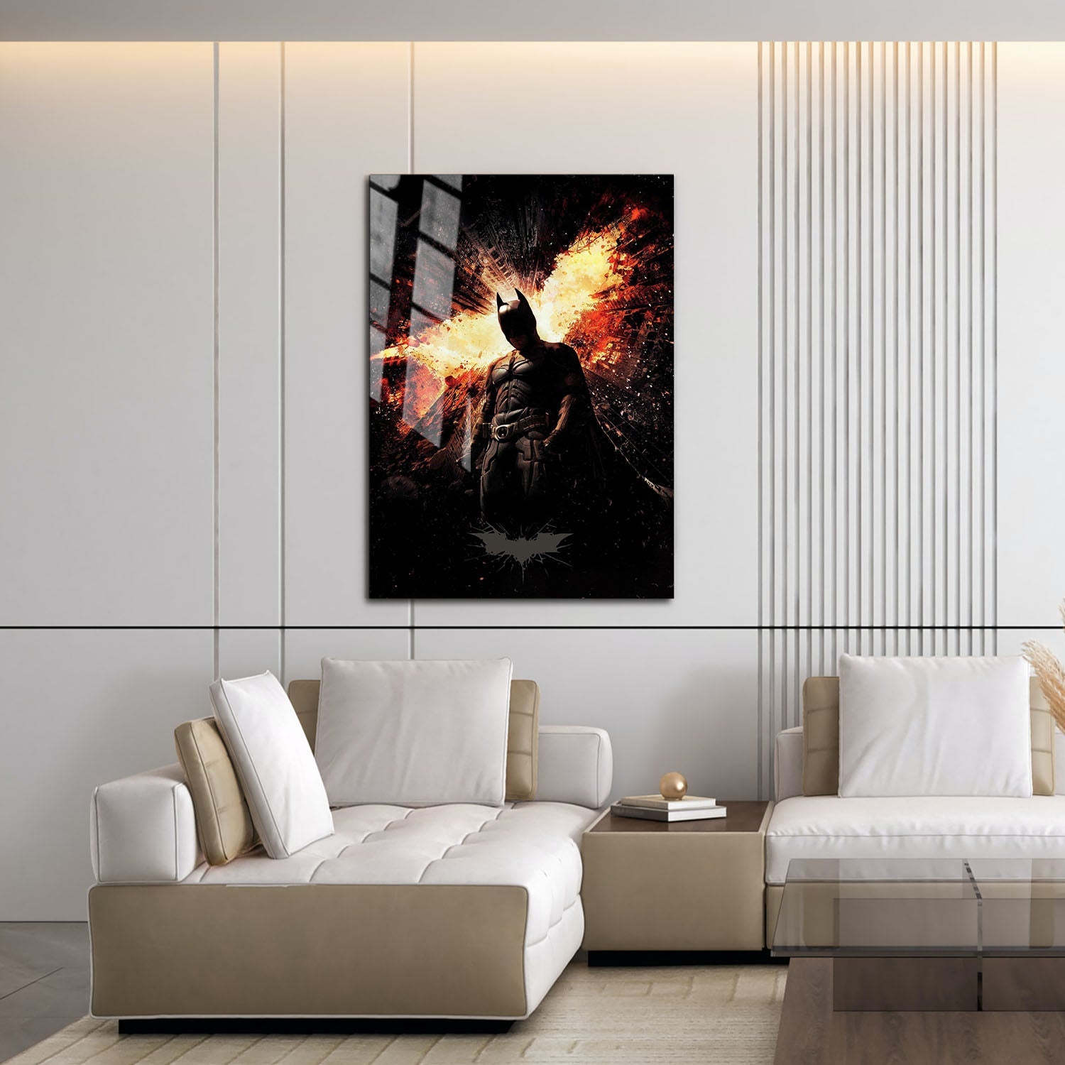 Flex Designs Metal Poster The Dark Knight Rises Textless 16 x 24" Home Goods - Movie 2012 Movie Metal Poster