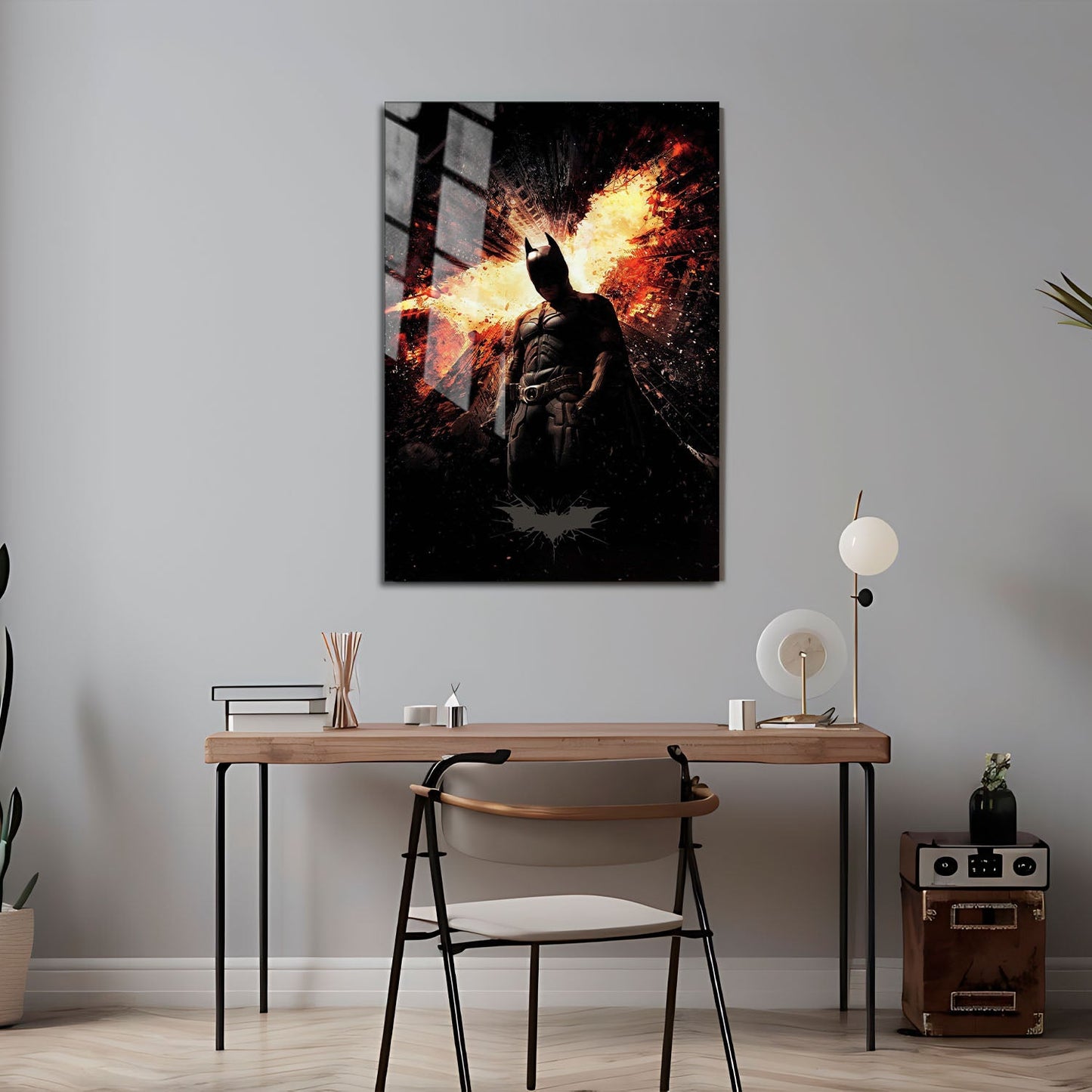 Flex Designs Metal Poster The Dark Knight Rises Textless 24 x 36" Home Goods - Movie 2012 Movie Metal Poster