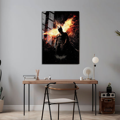 Flex Designs Metal Poster The Dark Knight Rises Textless 24 x 36" Home Goods - Movie 2012 Movie Metal Poster