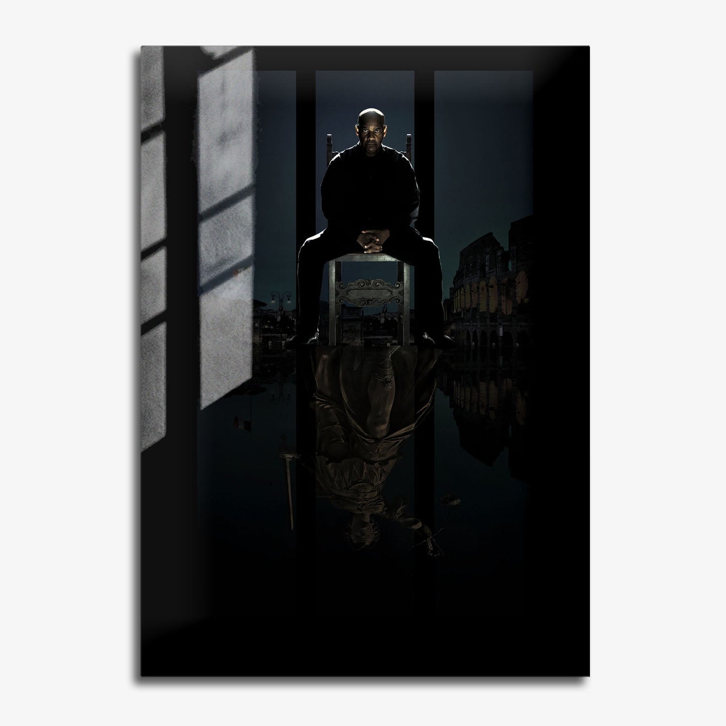 Flex Designs Metal Poster The Equalizer 3 Key Art 11 x 17" Home Goods - Movie 2023 Movie Metal Poster