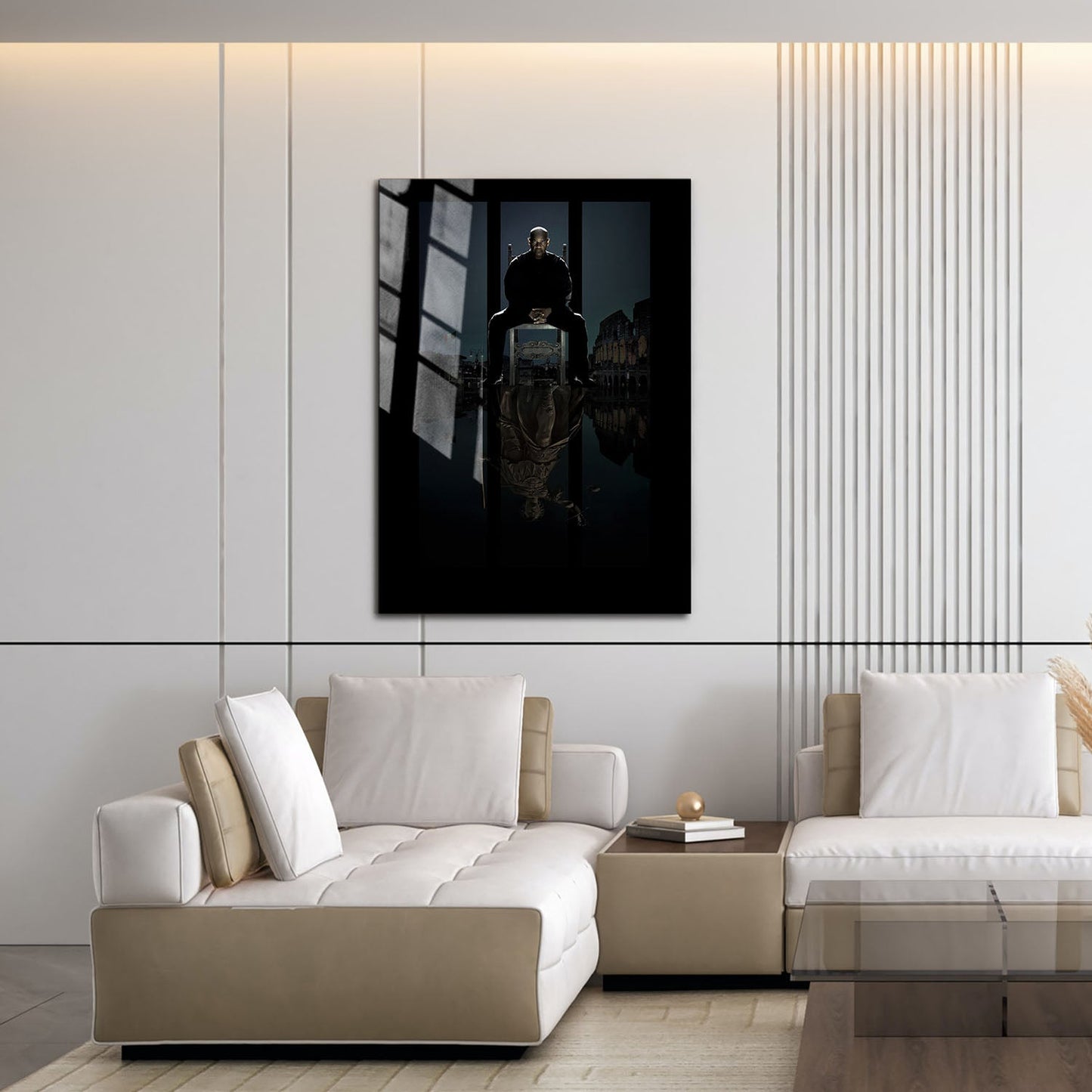 Flex Designs Metal Poster The Equalizer 3 Key Art 16 x 24" Home Goods - Movie 2023 Movie Metal Poster