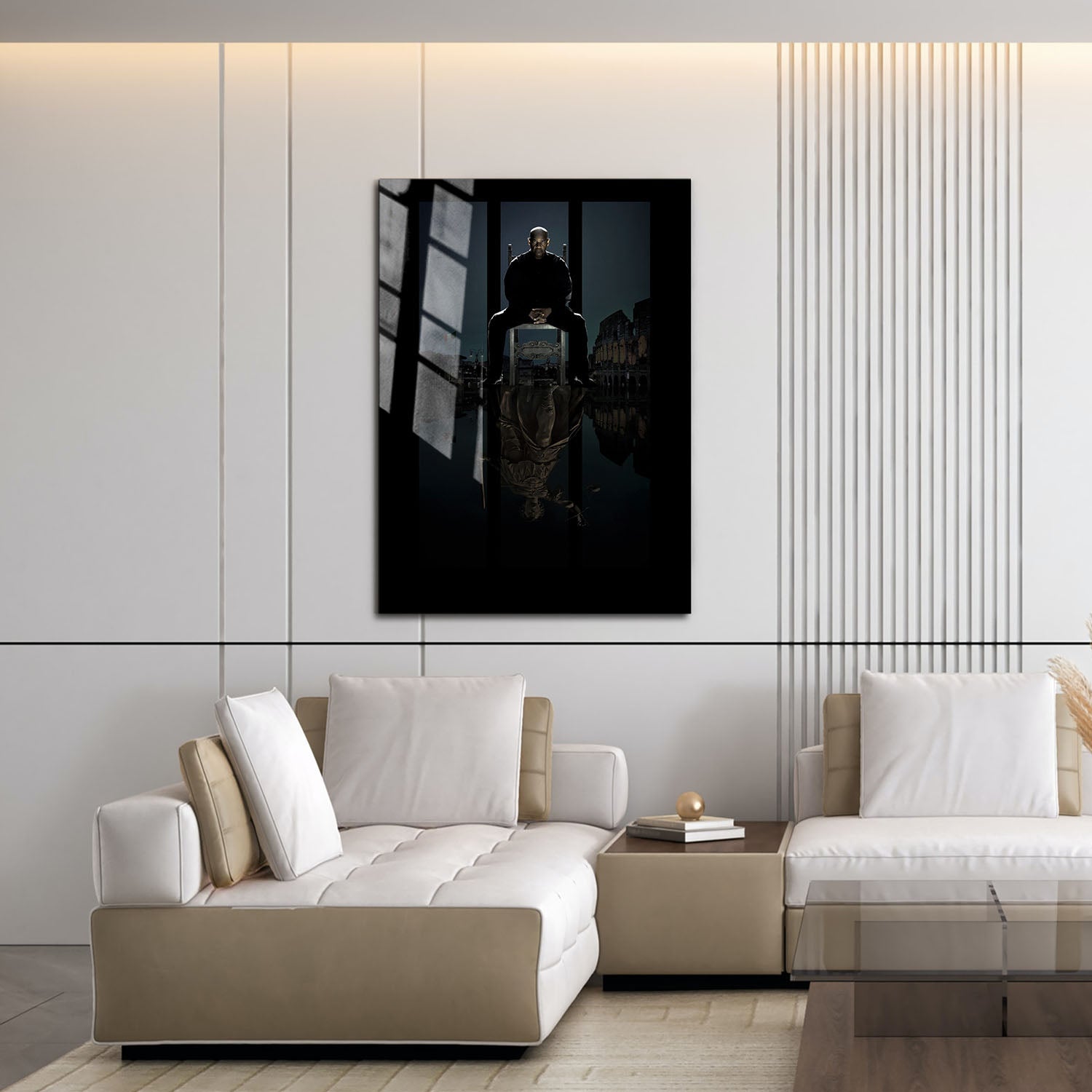 Flex Designs Metal Poster The Equalizer 3 Key Art 16 x 24" Home Goods - Movie 2023 Movie Metal Poster