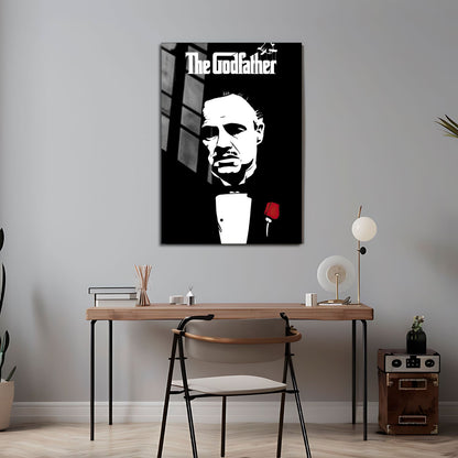 Flex Designs Metal Poster The Godfather Cinematic 24 x 36" Home Goods - Movie 1972 Movie Metal Poster